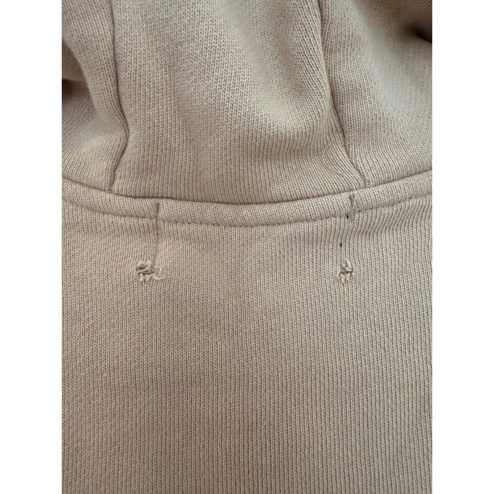 Homme Femme 500 Racing Zip Up Hoodie Tan Mens Medium Checkerboard Streetwear - Picture 6 of 12